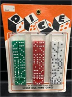 Vintage RARE DICE Store Point of Sale Display NOS