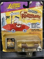 Vintage Flintstones Car Johnny Lightning MOC