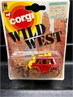 Vintage CORGI Wild West Stagecoach 1:64 MOC MIP