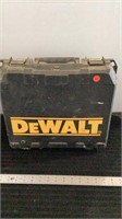 DeWalt cordless drill with two batteries and