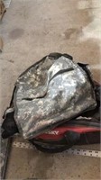 Husky bag, clipboards, National guard folder and