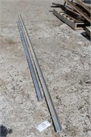 2 Pcs Of Aluminum 1.5" Angle (8Ft & 10Ft Long)