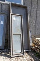 2 Used Exterior Doors In Frames & 1 Window