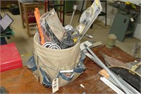 Tool Bucket With Contents