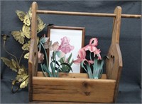 (A) IRIS PICTURE & WALL HANGINGS, WOOD