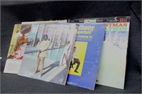 (B) 5 33 RPM LP RECORDS