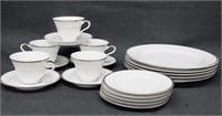 (A) CUPS, SAUCERS, PLATES