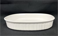Corning French White 1.8L Oval Baking Dish 11"