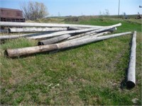 30 Plus Power poles,  assorted,  36 ft and shorter