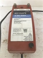 Red Snap’r Electric Fence Controller. 110V.