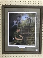 Professionally Framed Signed Ducks Unlimited 2015