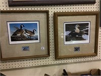 Lot of 2 Professionally Framed Signed & Numbered