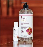 Earth Baby Alcohol Based Hand Sanitizer Gel