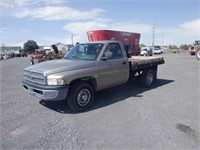 2002 Dodge Ram 2500 Flatbed Truck