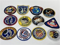Complete Set of NASA APOLLO Mission Patches