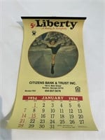 Citizens Bank Trenton, GA Liberty Adv Calendar