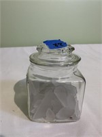 Jar with Sea Glass