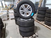 (4) Ford 18" Hankook Tires With Alloy Rims