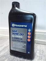(2) Boxes Husqvarna SAE 10W30 4T Synthetic Oil