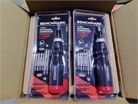 Box Of Benchmark 14-In-1 Ratcheting Screwdrivers