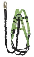 (4) Peakworks Safety Harnesses With Lanyards