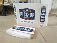 Pick Up Here Display