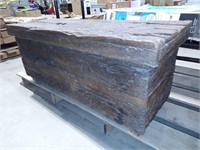 Reclaimed Sleeper Wood Storage Chest/Bench