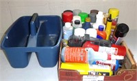spray paints/ shop fluids