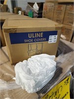 NEW CASES ULINE SHOE COVERS - SIZE 6-11 WHITE