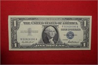 1957 Unc. $1 Silver Certificate  Blue Seal