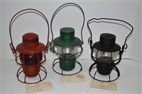 Three Vintage Lanterns