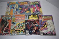 7 Vintage DC Marvel Comic Books Legion, Ghosts