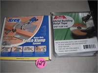Kreg Bench Klamp System & (4) Boxes of Alpha Metal