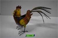 Metal Art Bobble Head Rooster