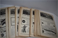 Antique American Field Newspaper Lot from 1919