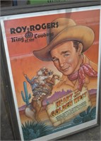 Signed & Numbered Roy Rogers Dave LaFleur Poster