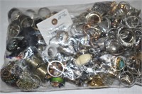 Costume Jewelry Rings. Large Assortment