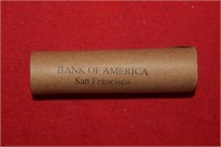 Unopened Roll of Pennies - Bank of America in San