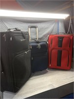 3 nice suitcases