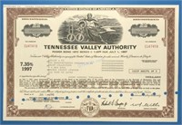 Tennessee Valley Authority Bond Certificate