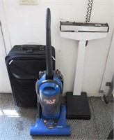 Hoover Vacuum, Suitcase, Scales