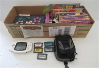 Nintendo Gameboy Advance w/Games + Misc.