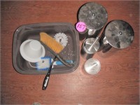 Cleaning Items, Toilet Brush & Misc.