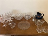 Stemware, bowls, juicer, small pitcher, other