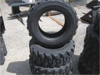 (4) 10-16.5 Skidsteer Tires