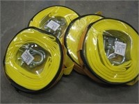 (4) Sets Of 5 Ton Vehicle Pull Straps
