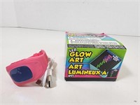 NEW Pink Smart Watch & LED GlowArt Mini Toy