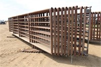 (10) Free Standing 24' Cattle Panels