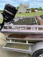 Ranger 375V boat and trailer mercury 115 outboard