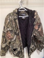 Size large Mossey oak hunting jacket